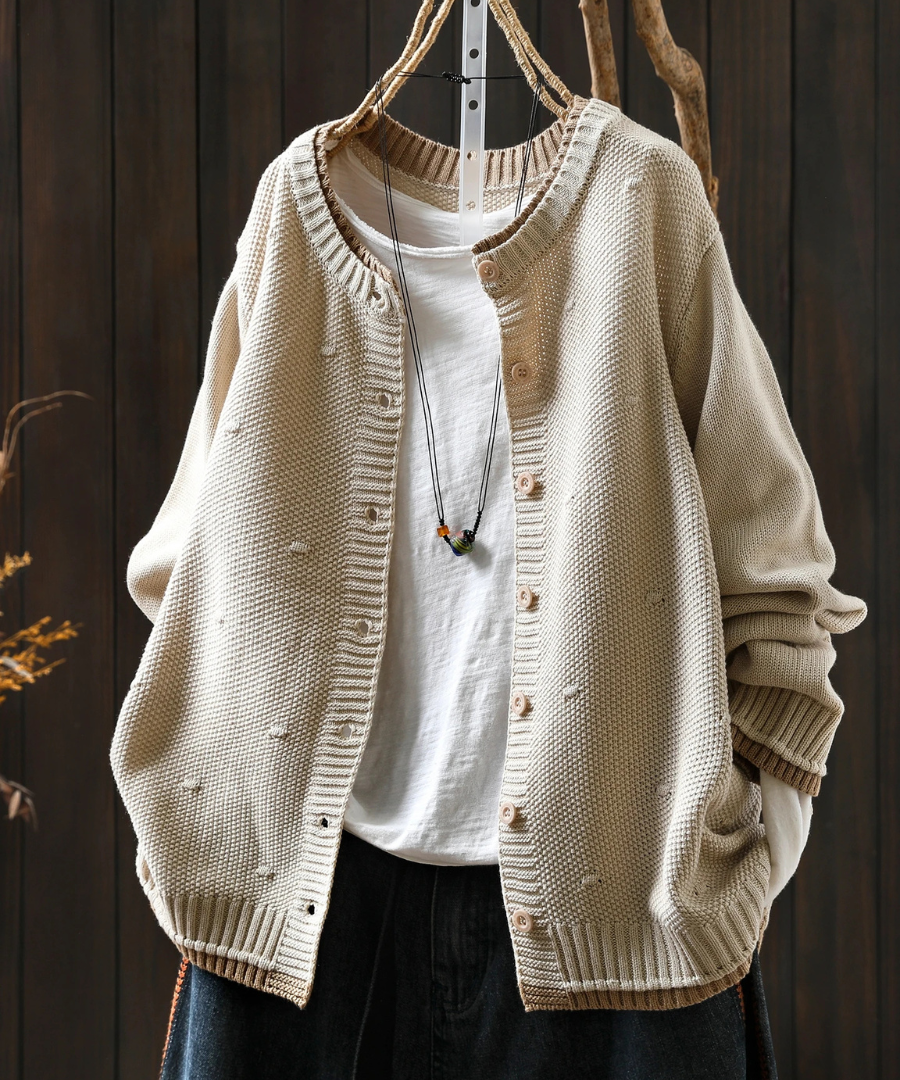 Isadora - Textured Cardigan