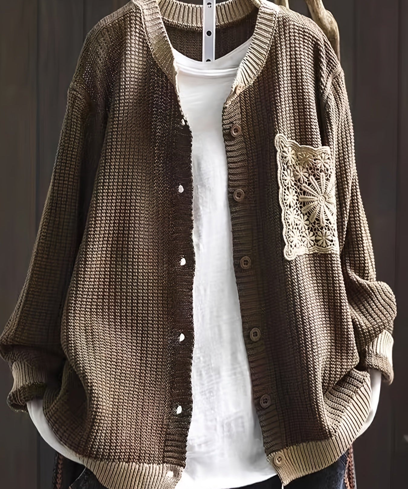 Marcelina - Knitted Coat with Pockets