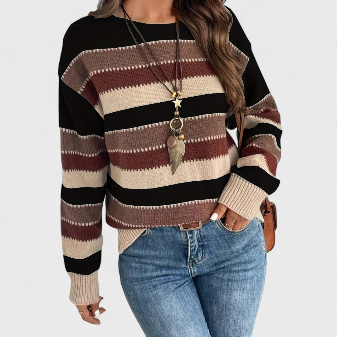 Maryanna - Suéter Casual Vintage para Mujer