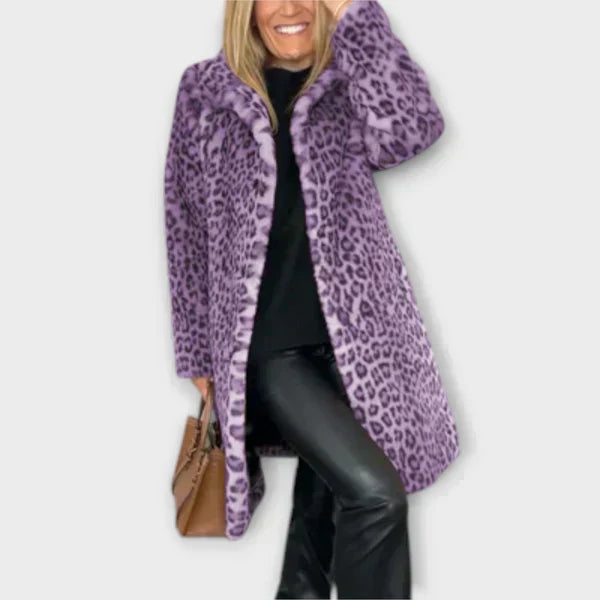 Jessica - Leopard Coat