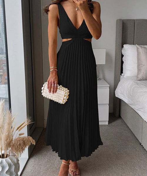 Beauty Dress | Pleated Occasion Dress