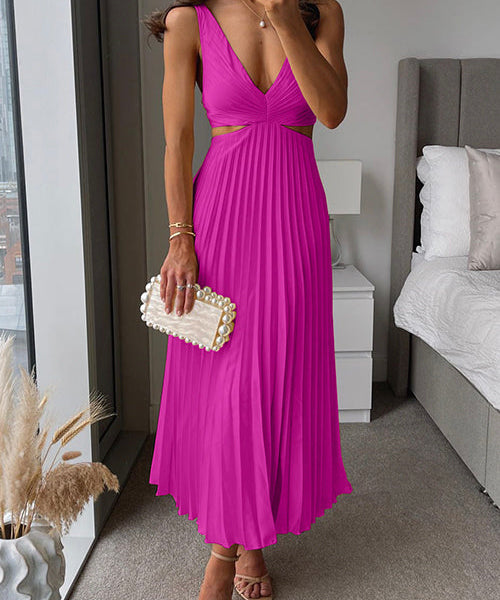 Beauty Dress | Pleated Occasion Dress