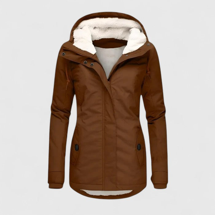 Lourdes | Waterproof Winter Jacket with Hood