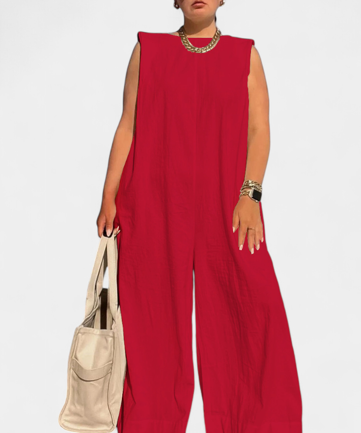 Airla Mono Oversize Without Sleeves with Wide Legs