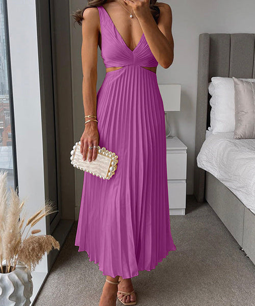 Beauty Dress | Pleated Occasion Dress