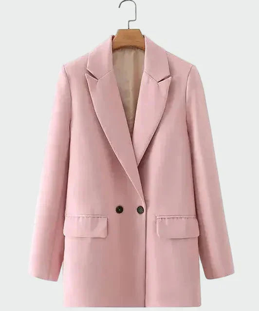 Oversized Coat with Modern Lines