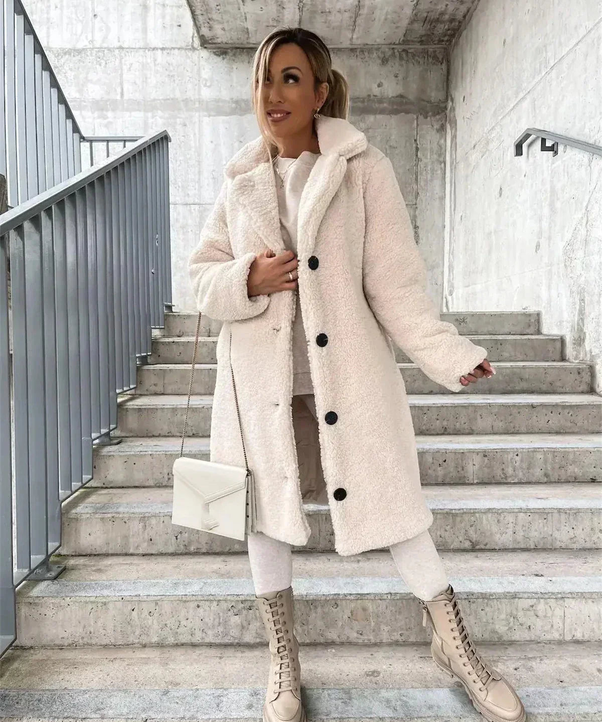 JESSICA | Cozy Teddy Fur Coat