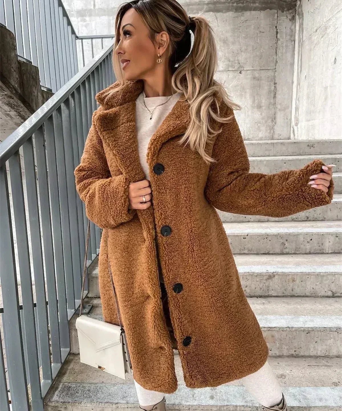 JESSICA | Cozy Teddy Fur Coat