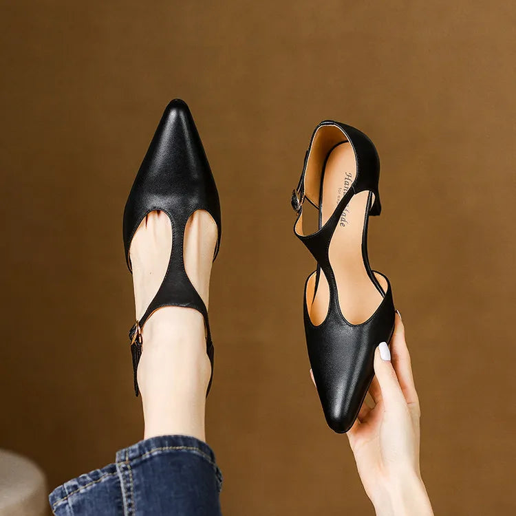 Genuine Leather High Heels Triana