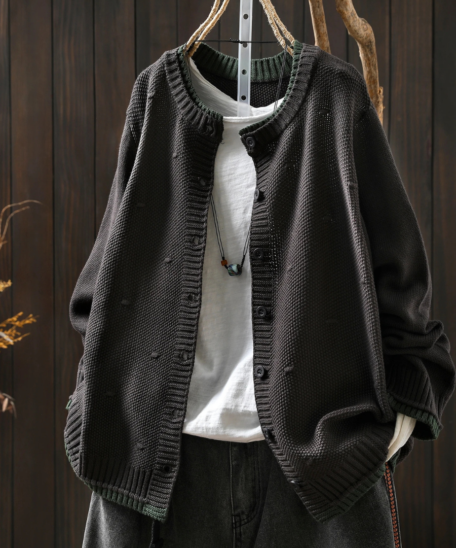 Isadora - Textured Cardigan