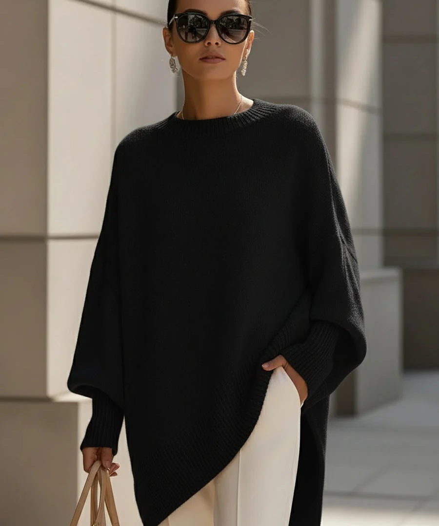 Maglione Suéter Poncho