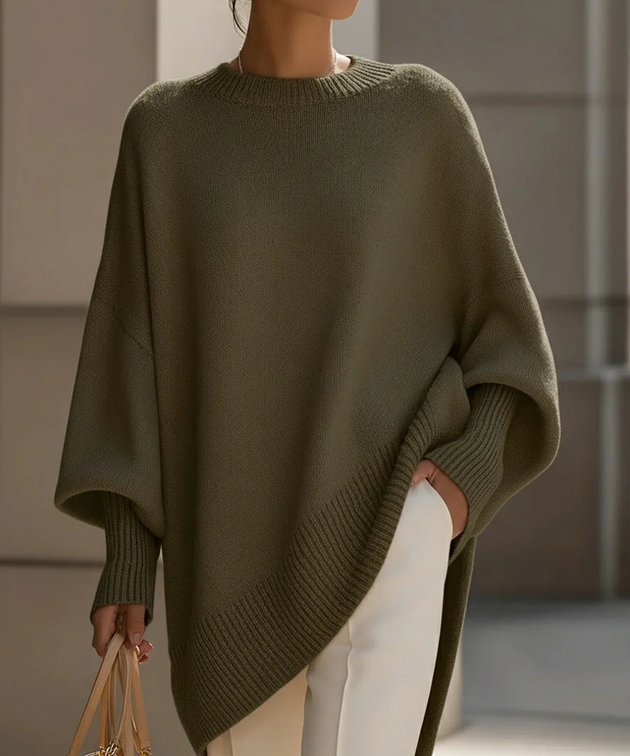 Maglione Suéter Poncho