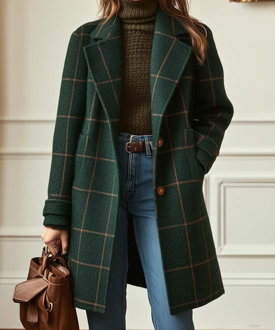 Ireland - Check Pattern Coat