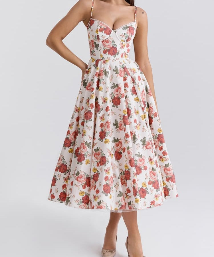 Arielle | Luxury Midi Dress