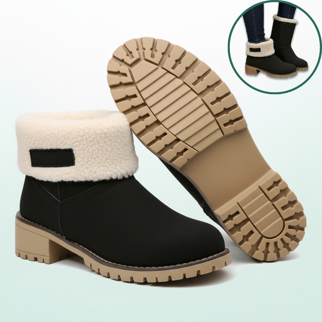 Almira™ Winter Ankle Boot with Heel