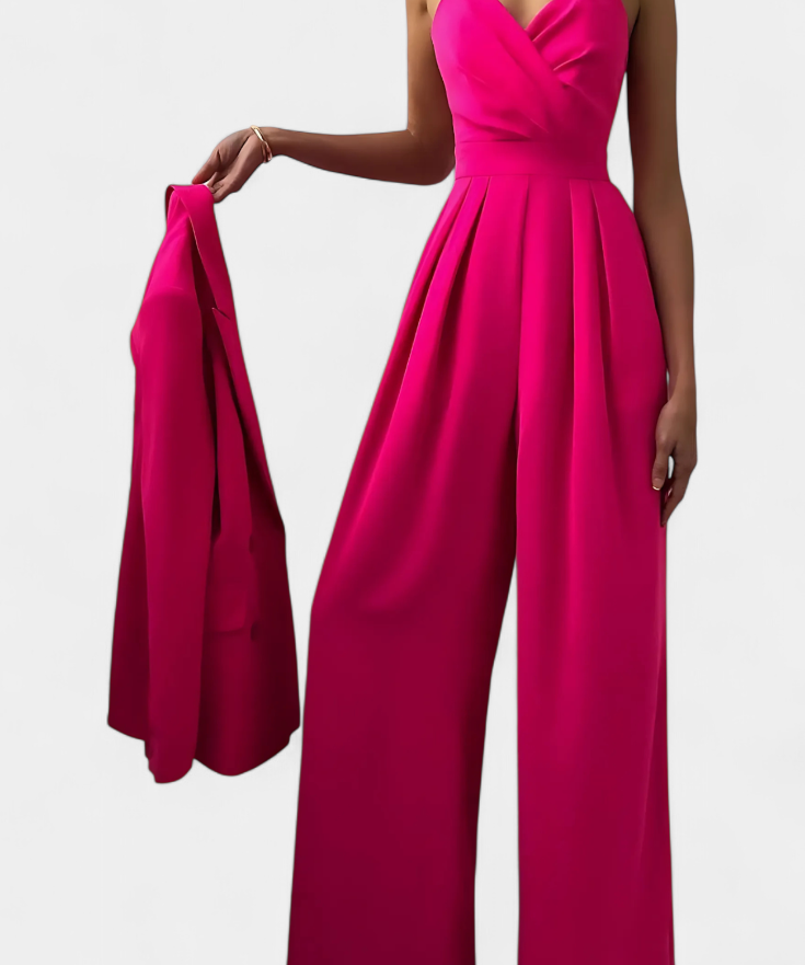Romily Mono Sexy with Straps and Wide Leg Elegant